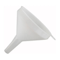 White Plastic Funnel 8 oz, 4-1/8" - PF-8