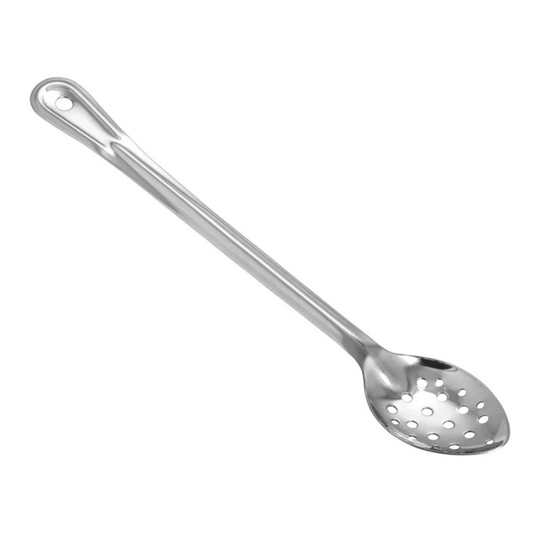 Perforated Stainless Steel Basting Spoon 15" - BSPT-15
