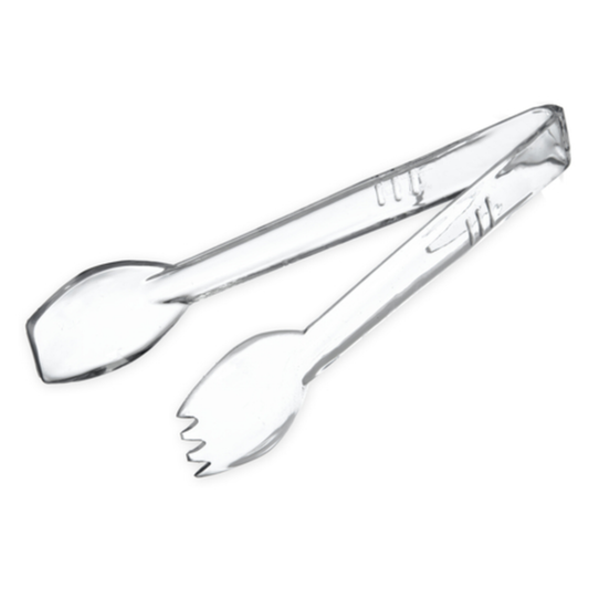 Carlisle - Pinzas de plástico para ensalada de 23 cm - Transparente - 400907