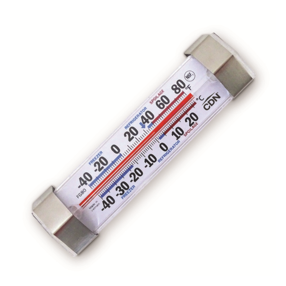 Termómetro para refrigerador/congelador CDN NSF - FG80