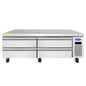 Atosa Stainless Steel Commercial Chef Base Freezer 72" - MGF8463GR