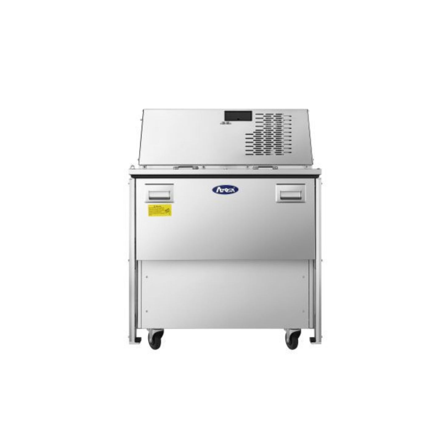 Atosa Forced Air Milk Cooler Stainless Steel Double-Access 34" - 8 AMC-3402