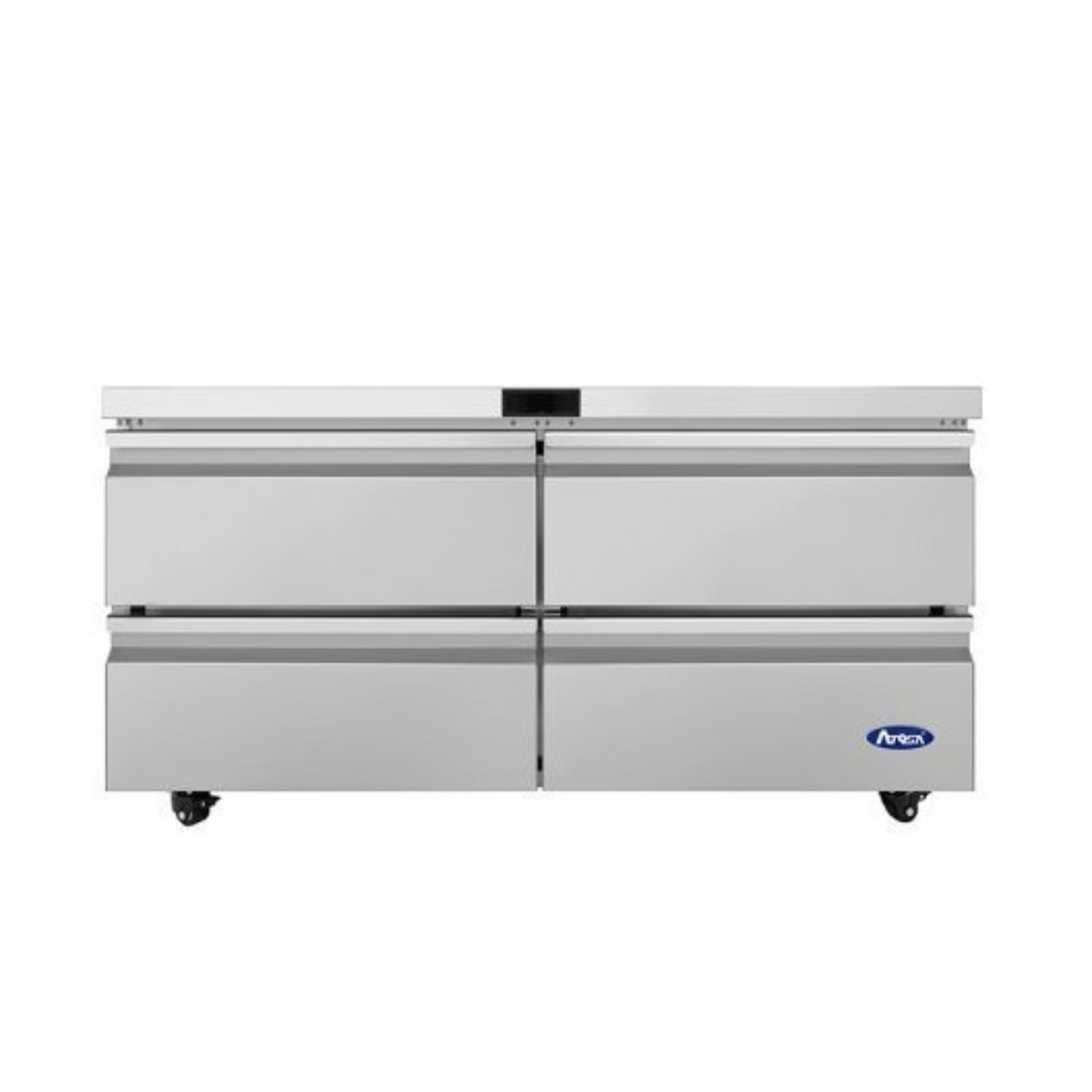 Atosa Stainless Steel Undercounter Refrigerator with 4 Drawers 60" - AUR60D4