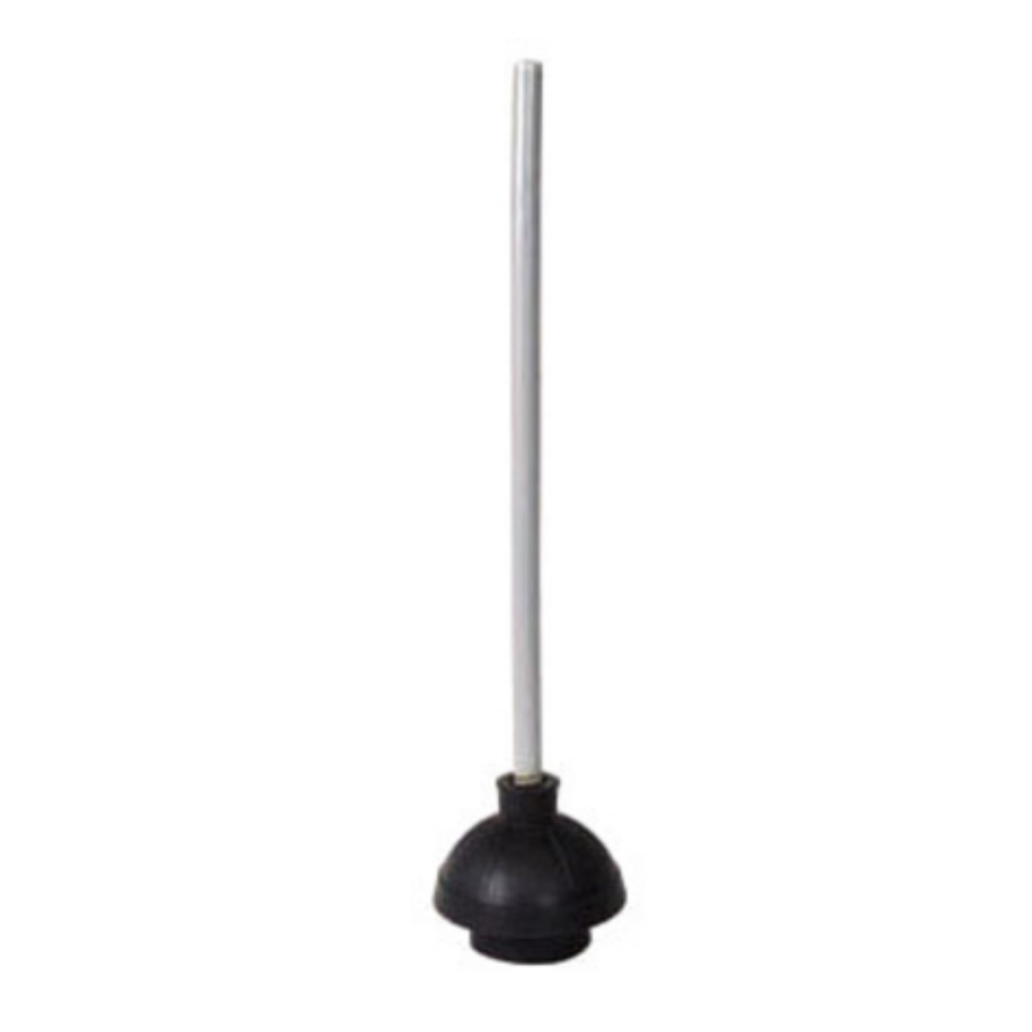 Desatascador de inodoro de goma con mango de madera de 19"
