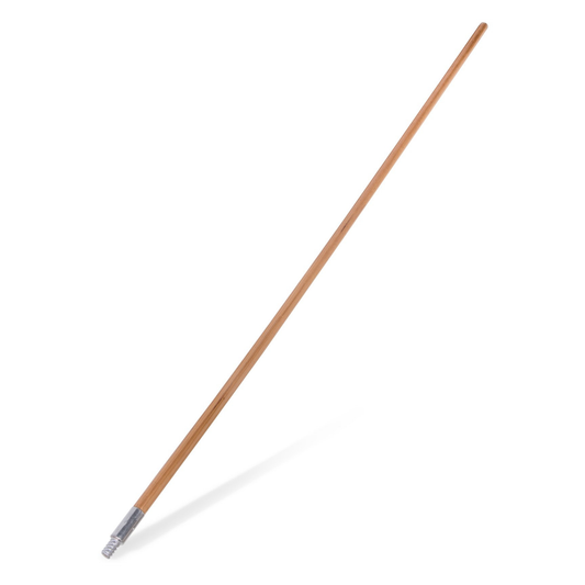 Carlisle - Broom Handle, 60" Wood with Metal Threaded Tip - 45267