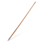 Carlisle - Broom Handle, 60" Wood with Metal Threaded Tip - 45267