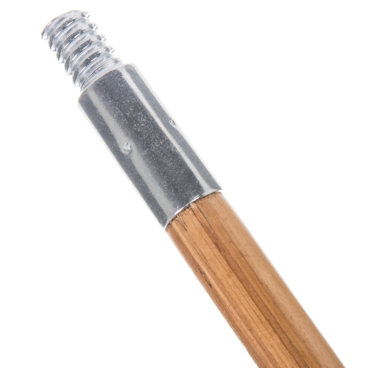 Carlisle - Broom Handle, 60" Wood with Metal Threaded Tip - 45267