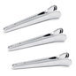 Clip de mordaza Norpro Ultimate de 4,5" de acero inoxidable, paquete de 3 - 163