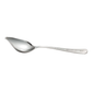 Cuchara para salsa Mercer de acero inoxidable de 1 oz y 8.5" de largo - M35142