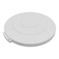 Carlisle Bronco Lid, 20gal, White, Round - 84102102