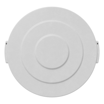 Carlisle Bronco Lid, 20gal, White, Round - 84102102