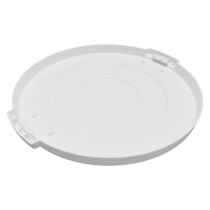 Carlisle Bronco Lid, 20gal, White, Round - 84102102