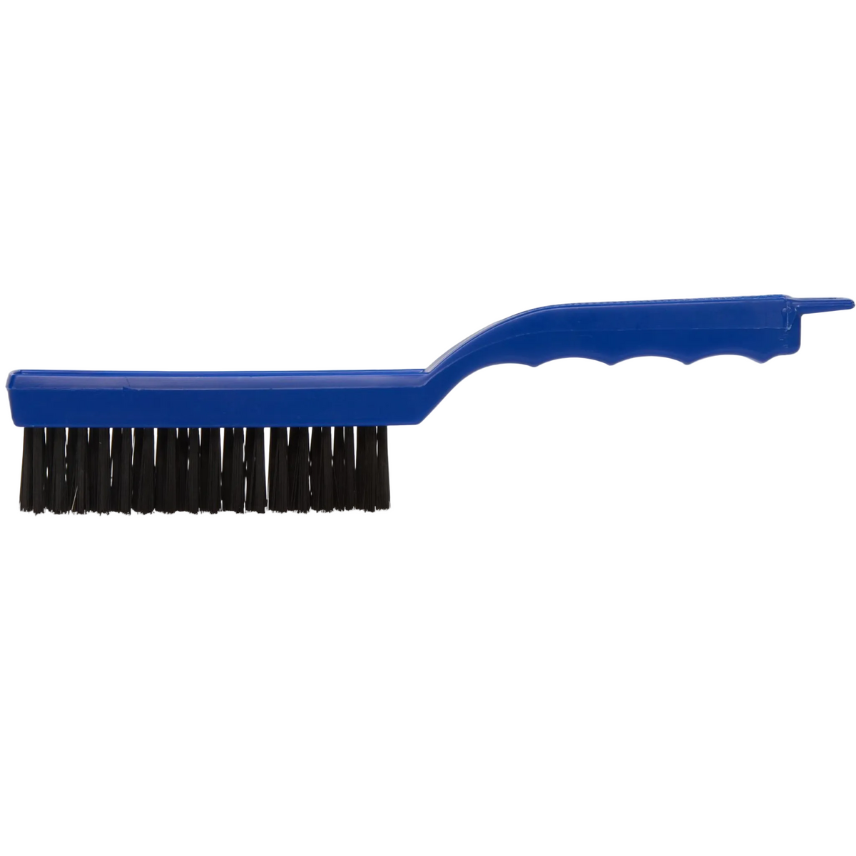 Carlisle Scratch Brush 11-1/2" Plastic Handle Carbon Steel Bristle Grill Brush(Amm1147) - 40670