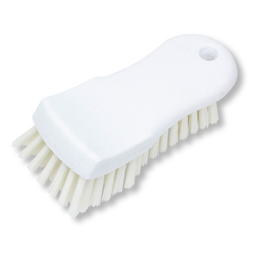 Carlisle Kitchen/Cutting Board Brush, 6" - White - 40521EC02
