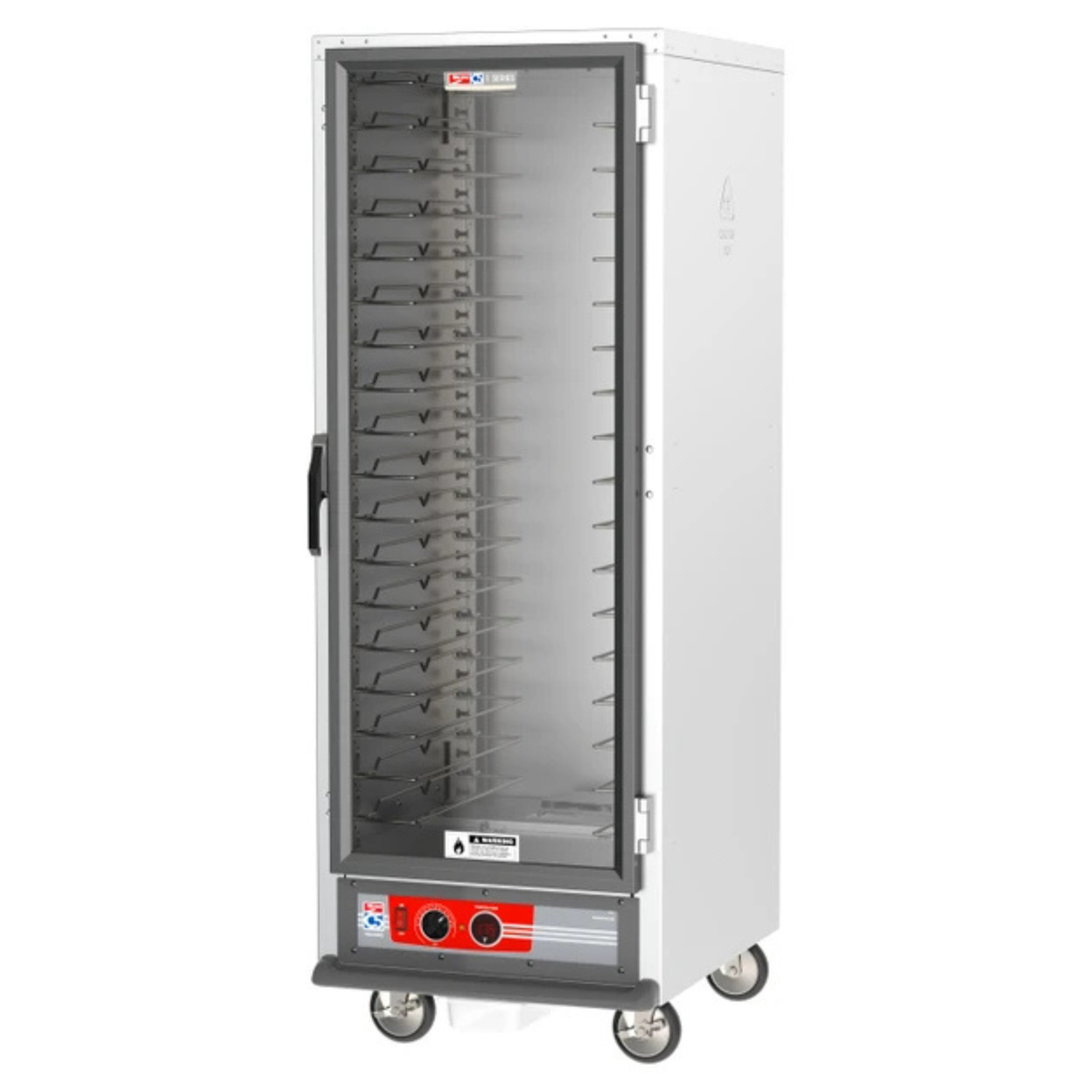 Metro C5 1 Series Mobile Heated Holding Cabinet NSF Full Height 120V - C519-HFC-L