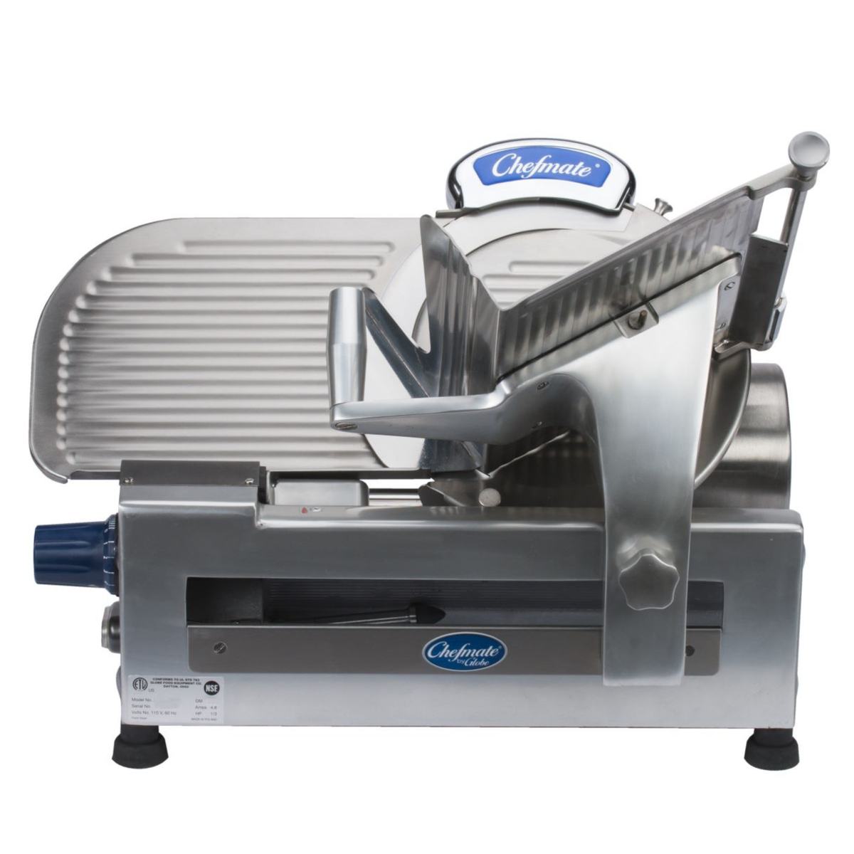 Globe Chefmate Medium Duty Manual Slicer NSF Gear-Driven 12" - GC512