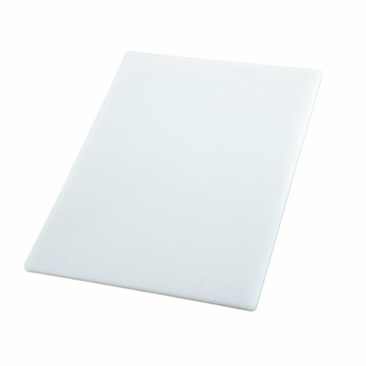 Cutting Board, White Poly 12" x 18" x 1/2" - CB-1218