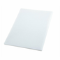 Cutting Board, White Poly 12" x 18" x 1/2" - CB-1218