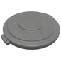 Tapa Carlisle Bronco, 32 galones, 2-1/8" de alto x 22.5" de diámetro, gris, resistente - 84103323