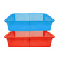 Thunder Group Colander Basket Rectangle Perforated Plastic - PLFB002