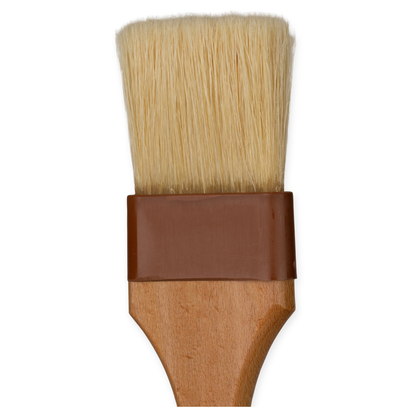 Carlisle Basting Brush, Boar Bristles, Plastic Ferrule, 2" - 40374-00