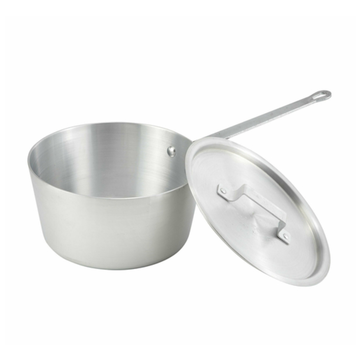Winco Tapered Aluminum Sauce Pan NSF Commercial Grade 1.5 Quart - ASP-1