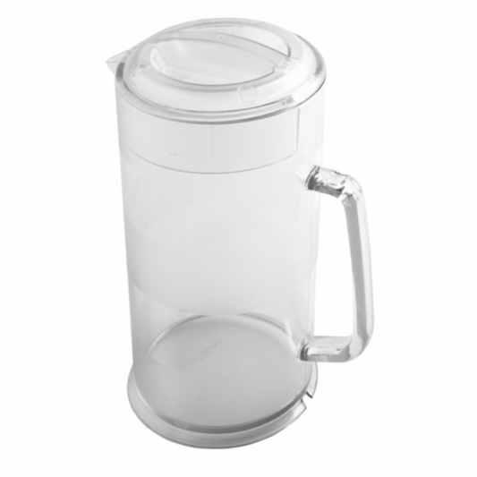 Cambro Pitcher, Plastic 64 oz With Lid - Clear - PC64CW135
