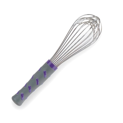 Vollrath Piano Whip 10" Nylon Purple Handle - 47002
