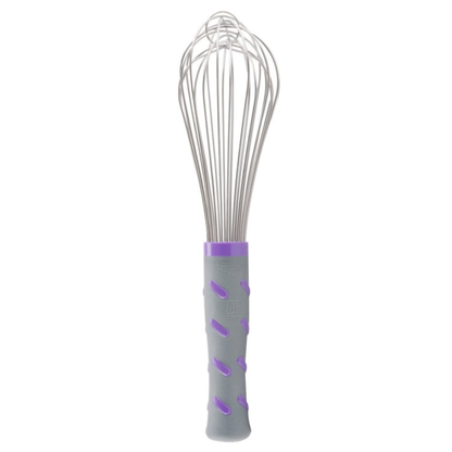 Vollrath Piano Whip 10" Nylon Purple Handle - 47002