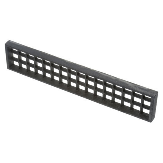 Franklin Machine Products - Rejilla inferior Char-Rock para parrilla, hierro fundido de 4" x 20" - 231-1000