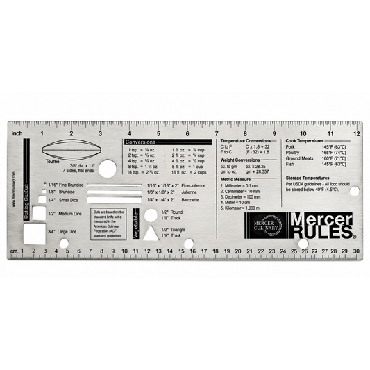 Mercer Culinary Measure/Guide Tool SS - M33241
