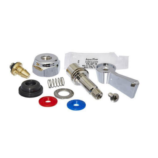 Kit de reparación Fisher, vástago giratorio derecho - 3000-0000