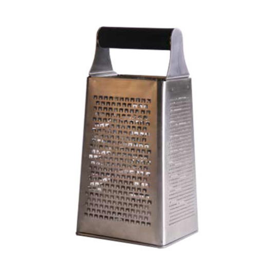 Mercer Culinary Box Grater, 9" o.a. handle, reinforced welded base - M35420