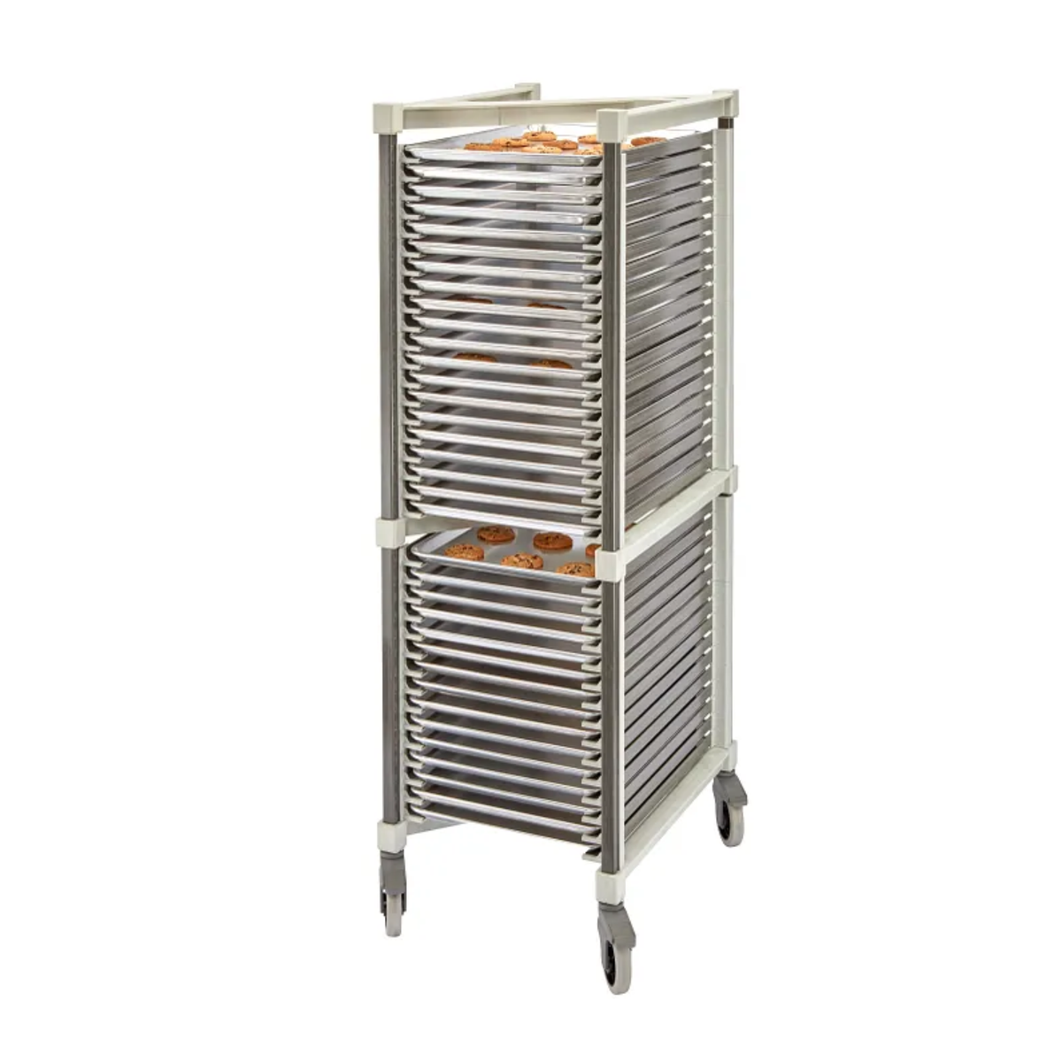 Cambro Camshelving Ultimate Z-Rack, Full Size, 35 Pan, 1-1/2" Spacing – UZR1826FP35480