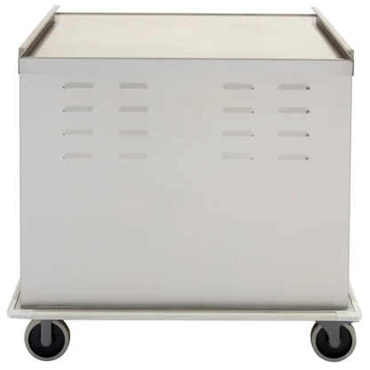Cambro ProServe Stainless Steel Meal Delivery Cart, 20 Tray, 14" x 18" – MDS1418S20000