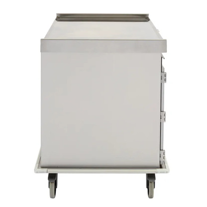 Cambro ProServe Stainless Steel Meal Delivery Cart, 20 Tray, 15" x 20" – MDS1520S20000