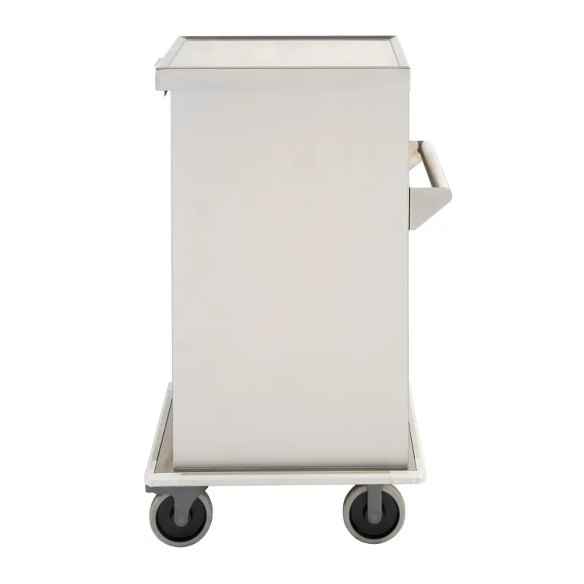 Cambro ProServe Stainless Steel Meal Delivery Cart with Top Rail, 6 Tray, 15" x 20" – MDS1520T6R000