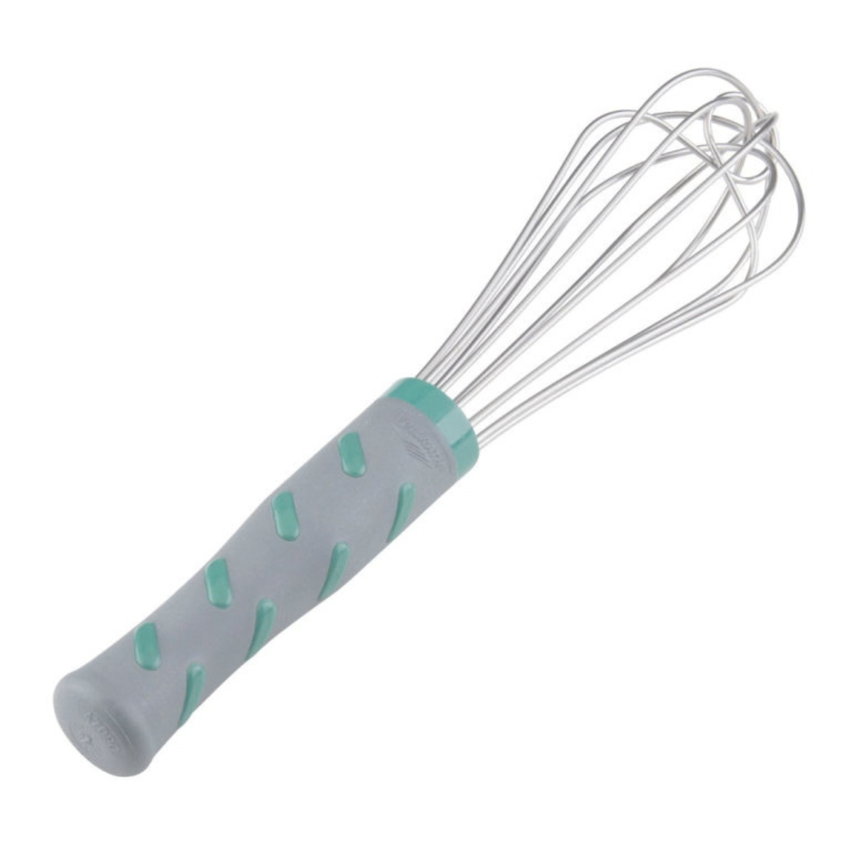 Vollrath French Whip, 12″ Stainless Steel with Aqua Nylon Handle - 47091
