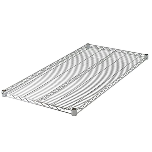 Estantería de alambre California Cooking - 45,7 cm x 107,6 cm - Cromada - S1842C