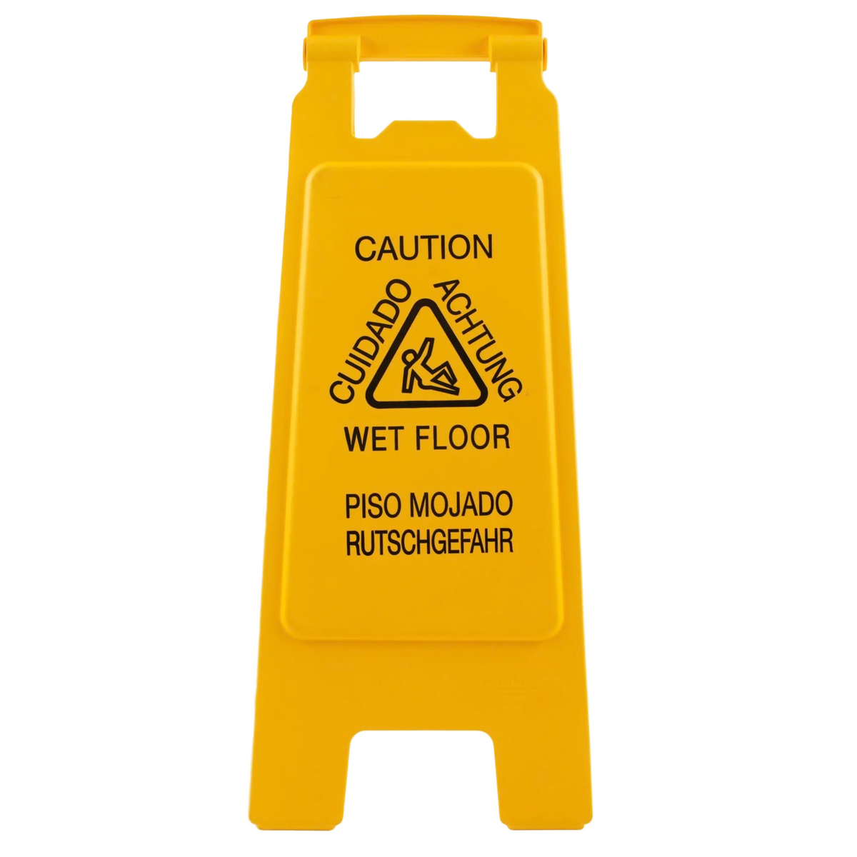 Carlisle Wet Floor Sigh, plegable, trilingüe - 3690904