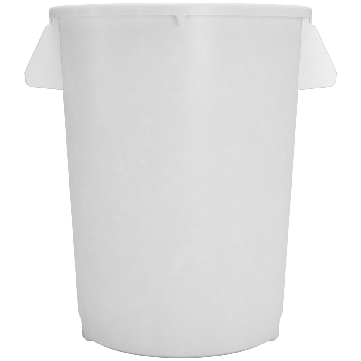Contenedor de residuos Carlisle Bronco, 32 galones, 27-3/4" de alto x 22-3/8" de diámetro, blanco, redondo - 84103202