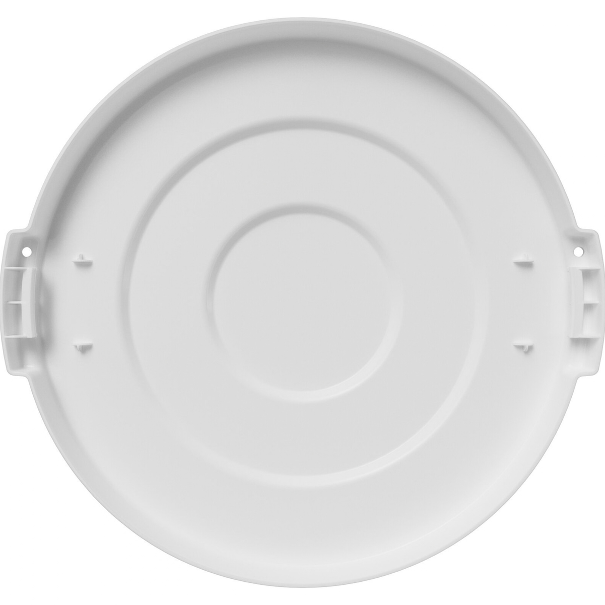 Tapa Carlisle Bronco de 10 galones, 2" de alto x 16" de diámetro, blanca - 84101102