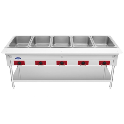 Atosa CookRite Stainless Steel Electric Steam Table 30" - 2 Wells EHS-OW-2