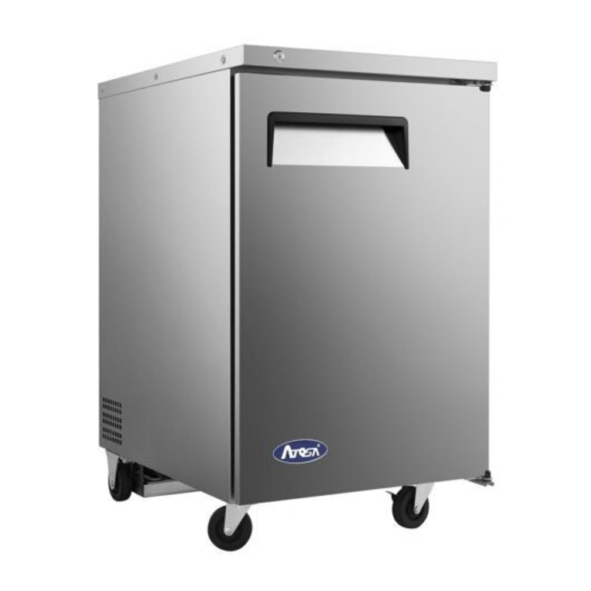 Atosa Stainless Steel Back Bar Cooler, 1 Solid Door 23" - MBB23GR