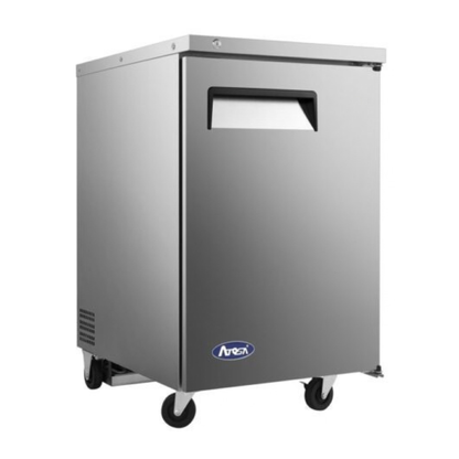 Atosa Stainless Steel Back Bar Cooler, 1 Solid Door 23" - MBB23GR