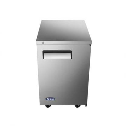 Atosa Stainless Steel Back Bar Cooler, 1 Solid Door 23" - MBB23GR