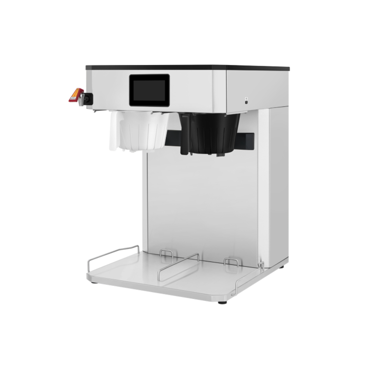 Atosa Twin Coffee & Tea Brewer Stainless Steel Low Profile - Dual - CB3L021