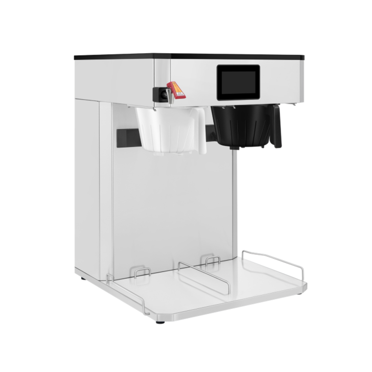 Atosa Twin Coffee & Tea Brewer Stainless Steel Low Profile - Dual - CB3L021
