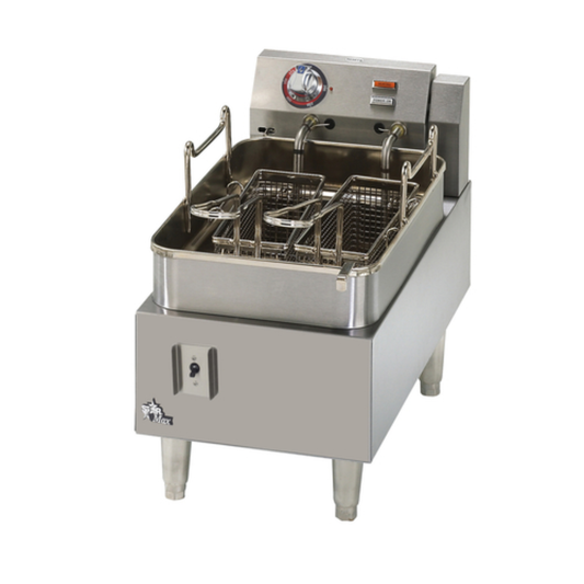 Star Star-Max Electric Countertop Fryer Stainless Steel 15 lb - 208/240V - 515F