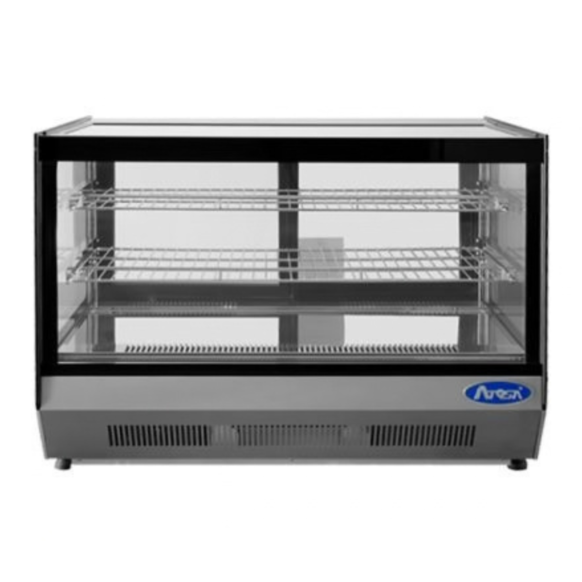 Atosa Countertop Refrigerated Display Case Stainless Steel 5.6 Cu Ft CRDS-56